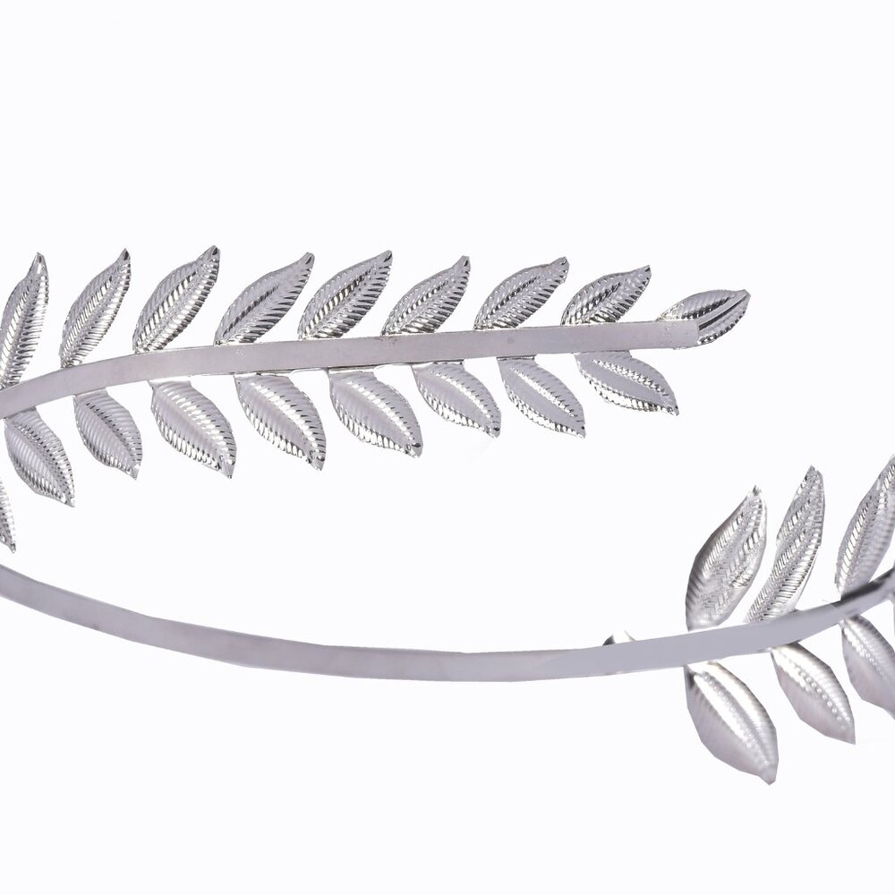 Greek headband - Silver Julius Cesar